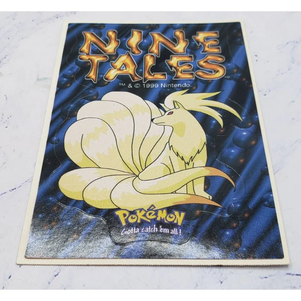 1999 Pokemon Sticker Ninetales A&A Global Vending Machine Pocket Monsters